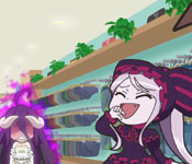shalltear mocking albedo's virtue